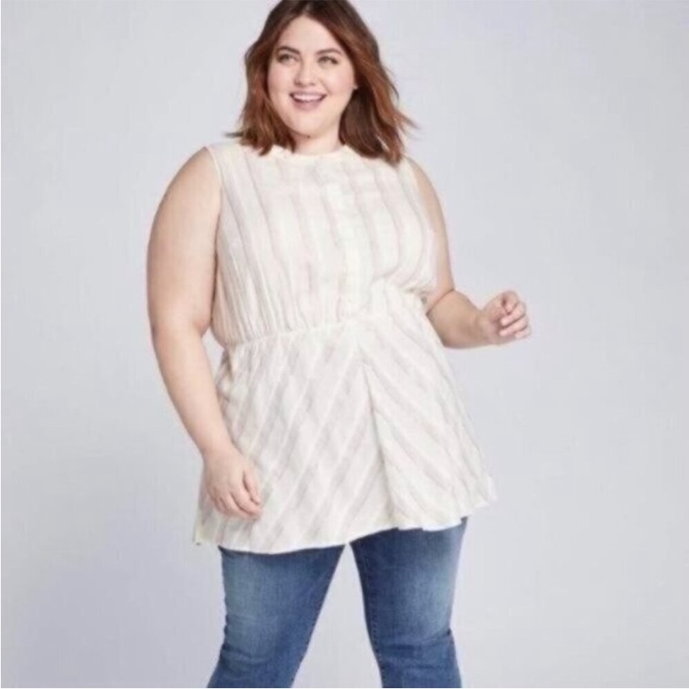 NWT Lane Bryant Sleeveless Tunic Top. Size 20